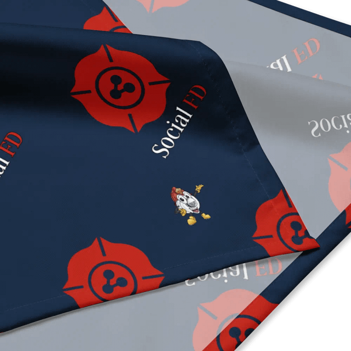 Social FD Logo Bandana product image (4)