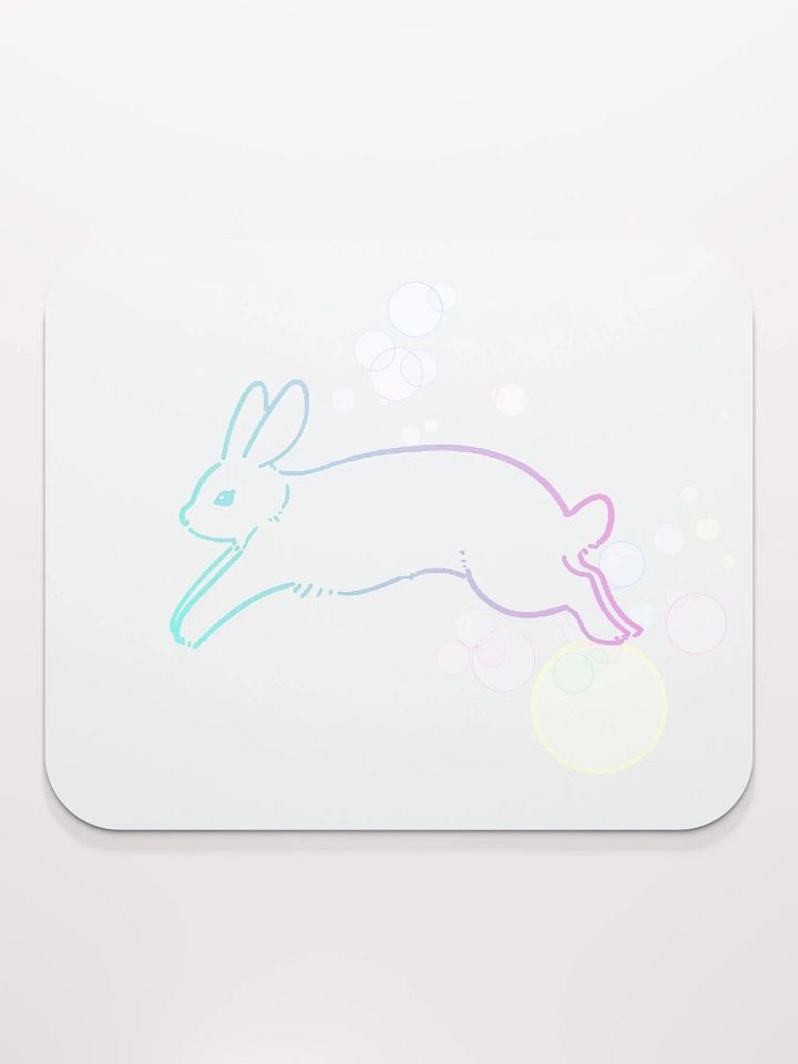 Bubble Bunny Mouse Pad product image (2)