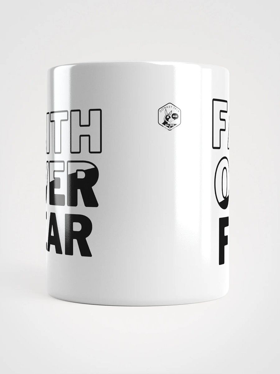 Faith Over Fear Ceramic Coffee Mug (11oz, 15oz & 20oz) - Inspirational Drinkware for Daily Motivation product image (10)