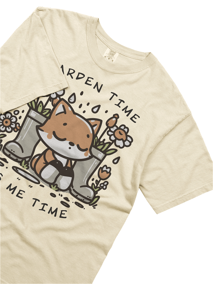 Cute Fox Garden Time is Me Time – Comfort Colors 1717 T-Shirt product image (17)