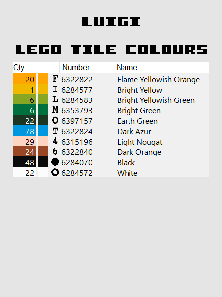 Luigi Pixel Art product image (5)