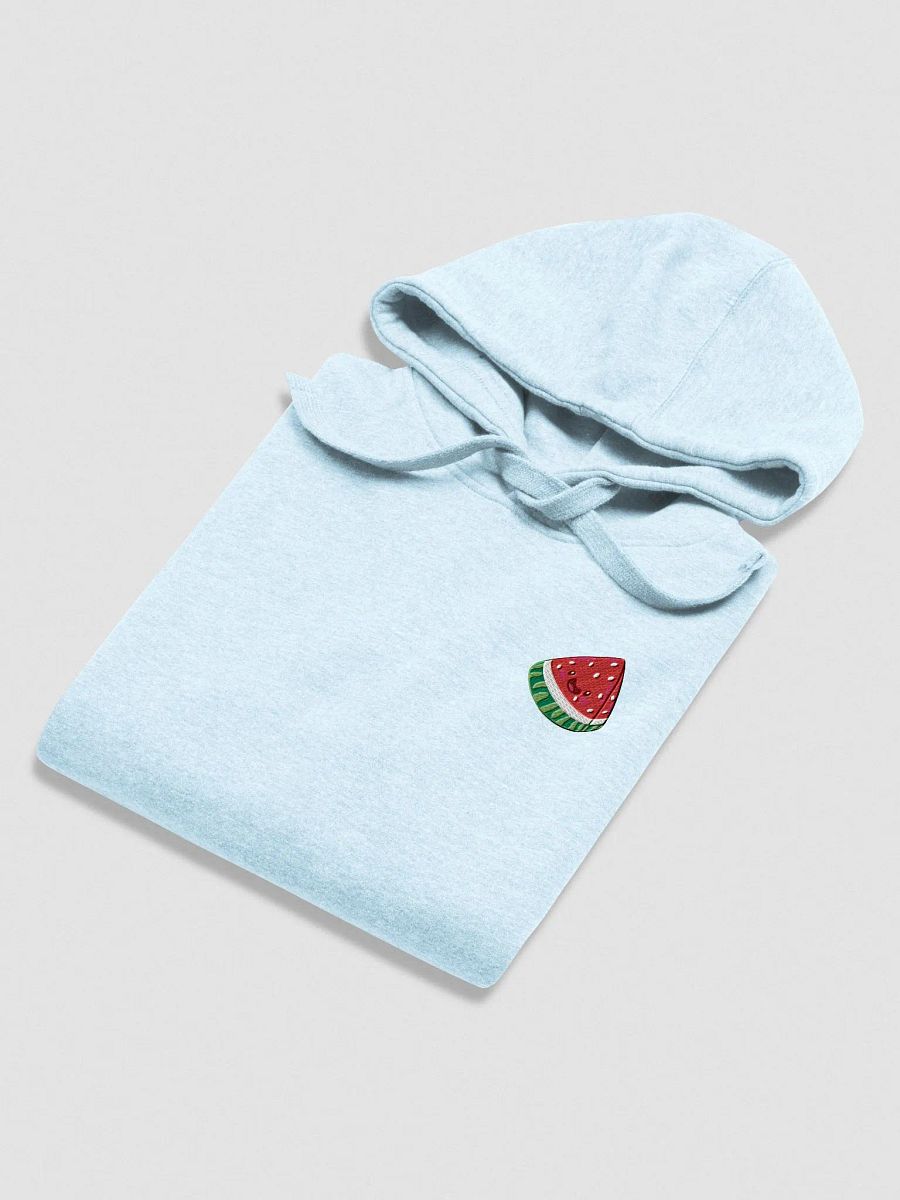 Smiling Watermelon embroidered Unisex Hoodie product image (9)