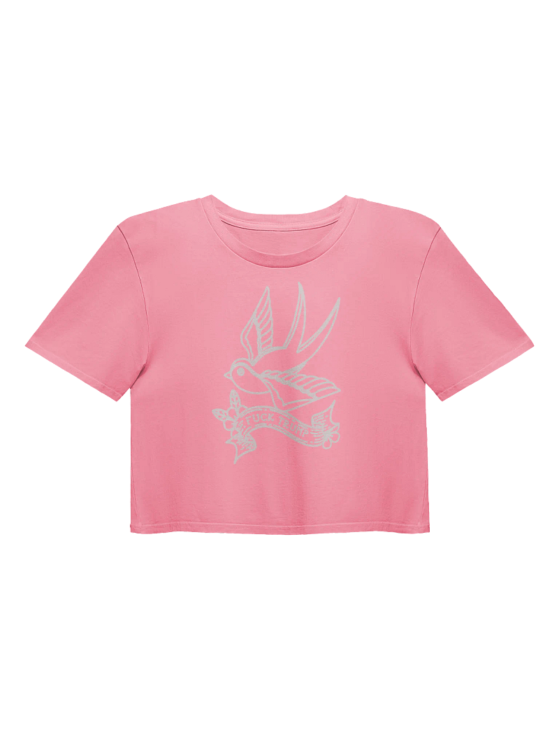 F*ck Trump Tattoo Sparrow Cropped T-shirt