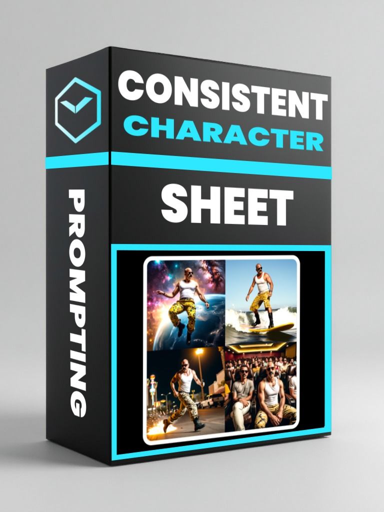 Consistent Character Sheet product image (1)