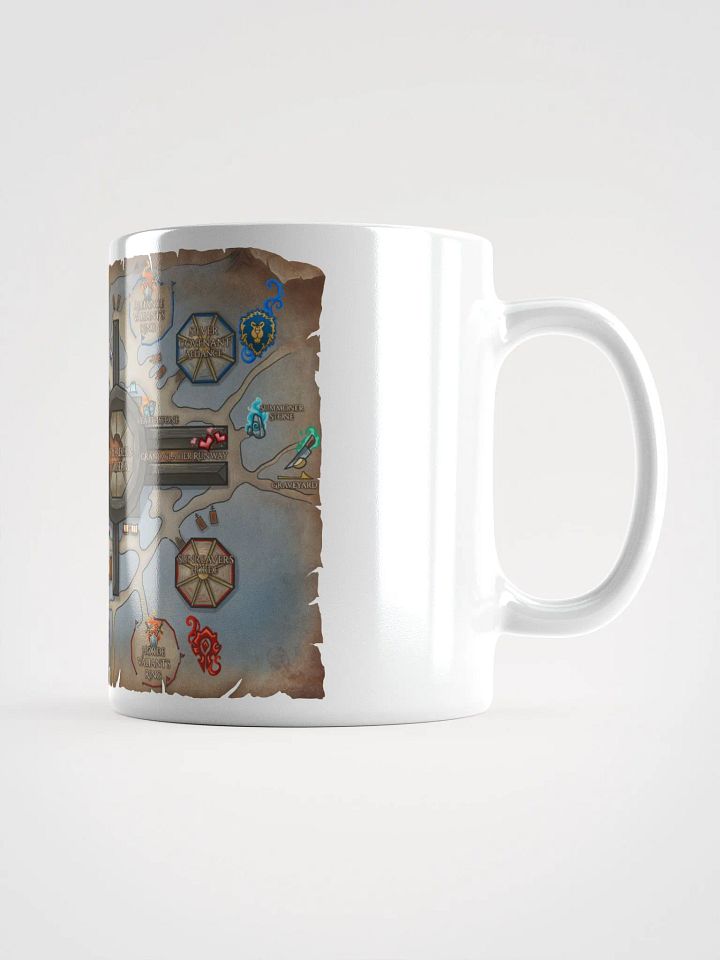 Tournament of Ages - Fairegrounds Map - White Glossy Mug product image (1)