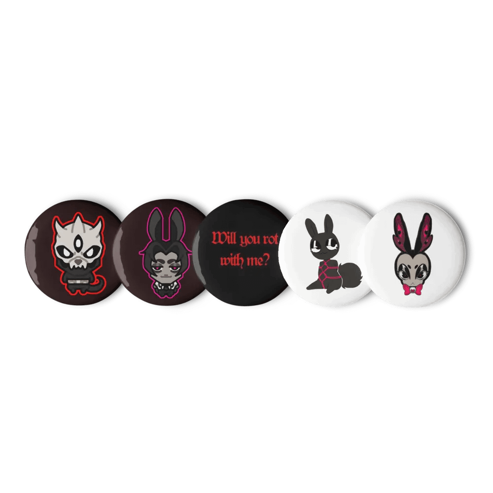 Gay monster pins - set 2 product image (6)