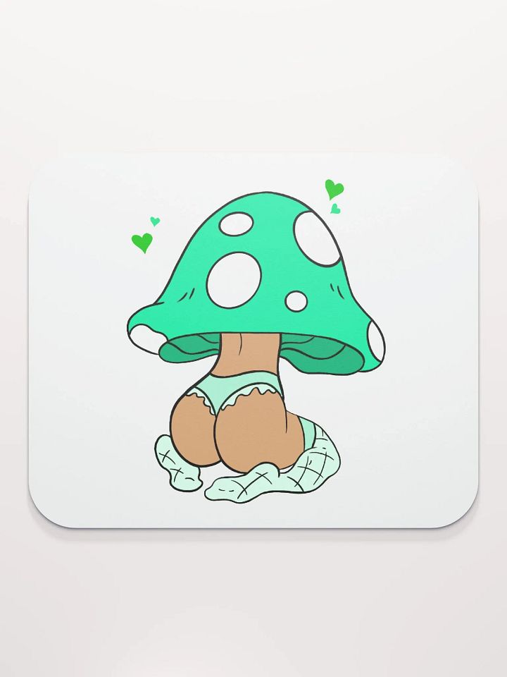 Mushroom Baddie Desk Mat - Teal product image (2)
