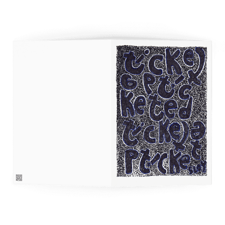 Ticketed Greeting Card product image (2)