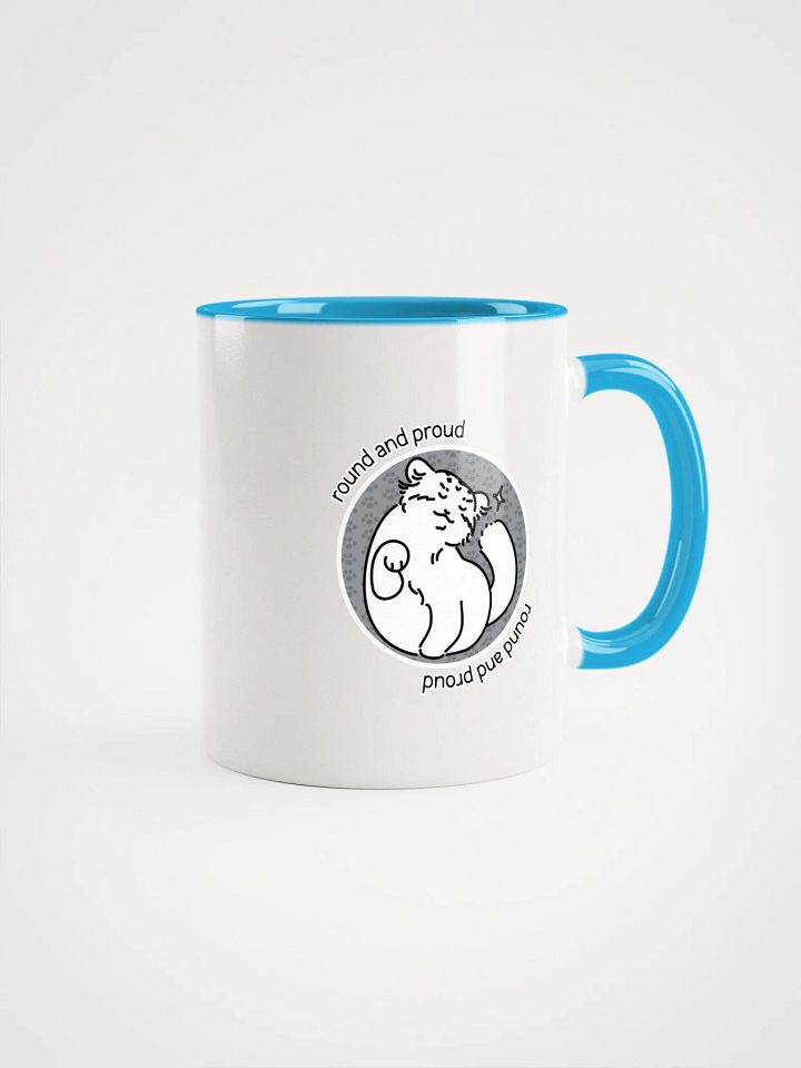Round and Proud Manul Unlabeled Version - Mug product image (1)