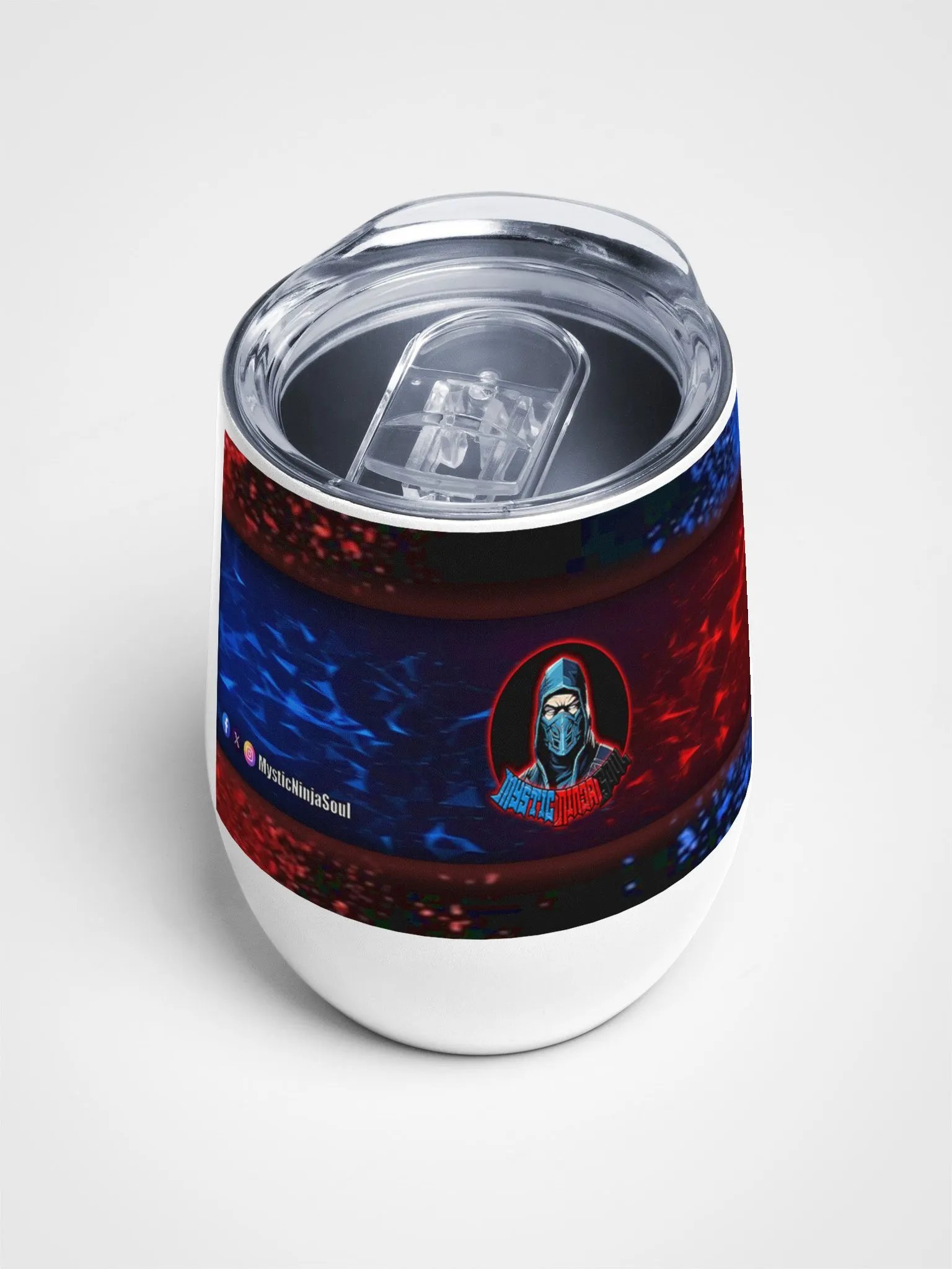 MysticNinjaSoul Printed Logo Wine Tumbler product image (3)