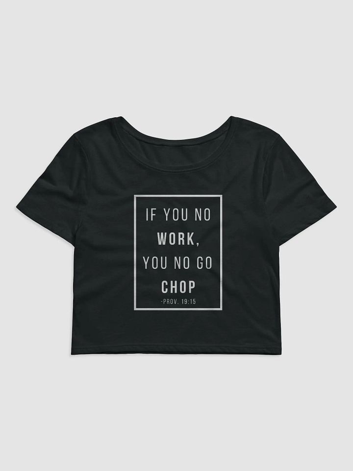 Work Chop Crop Tee product image (1)
