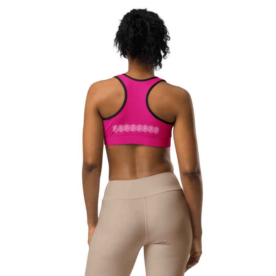 Lace Pink Premium Sportswear Gymtop product image (6)