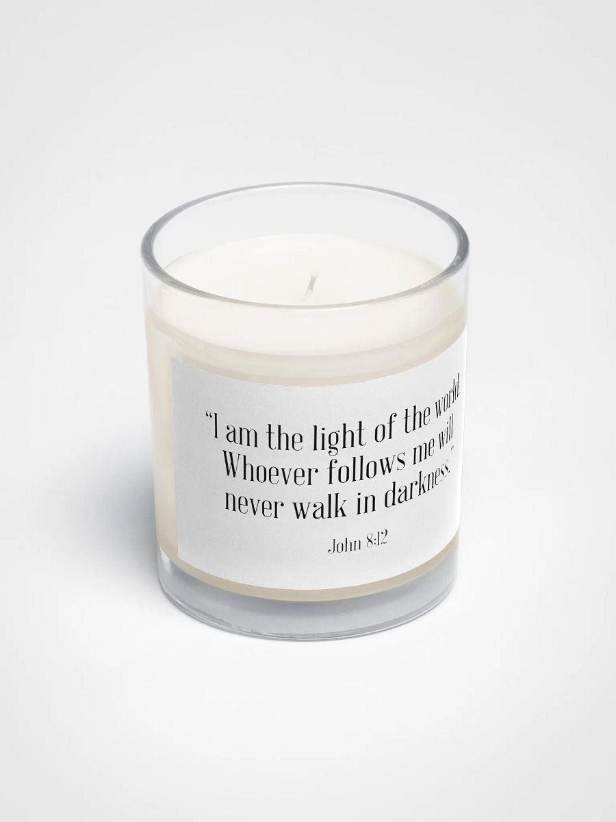 Follow the Light - John 8:12 Scripture Inspired Candle product image (2)