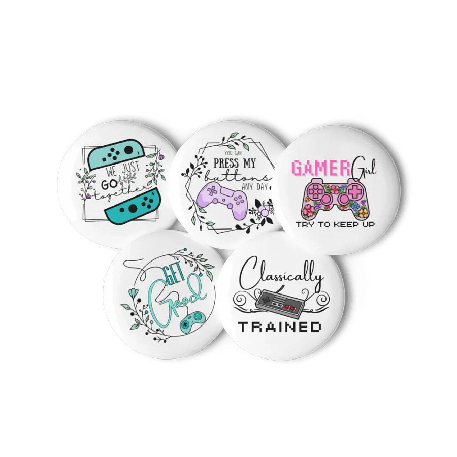 Gamer Girl Pin Bundle product image (1)