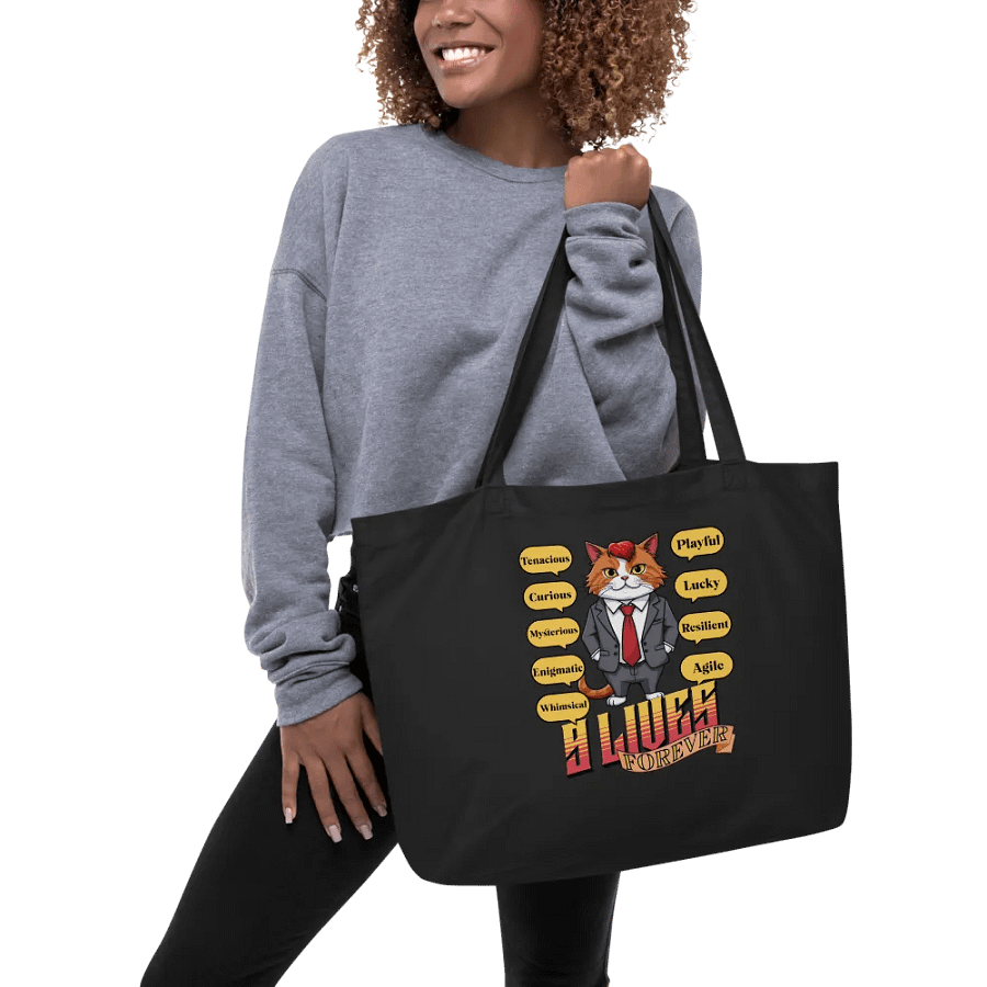 9 Lives Forever Persona Organic Tote product image (3)