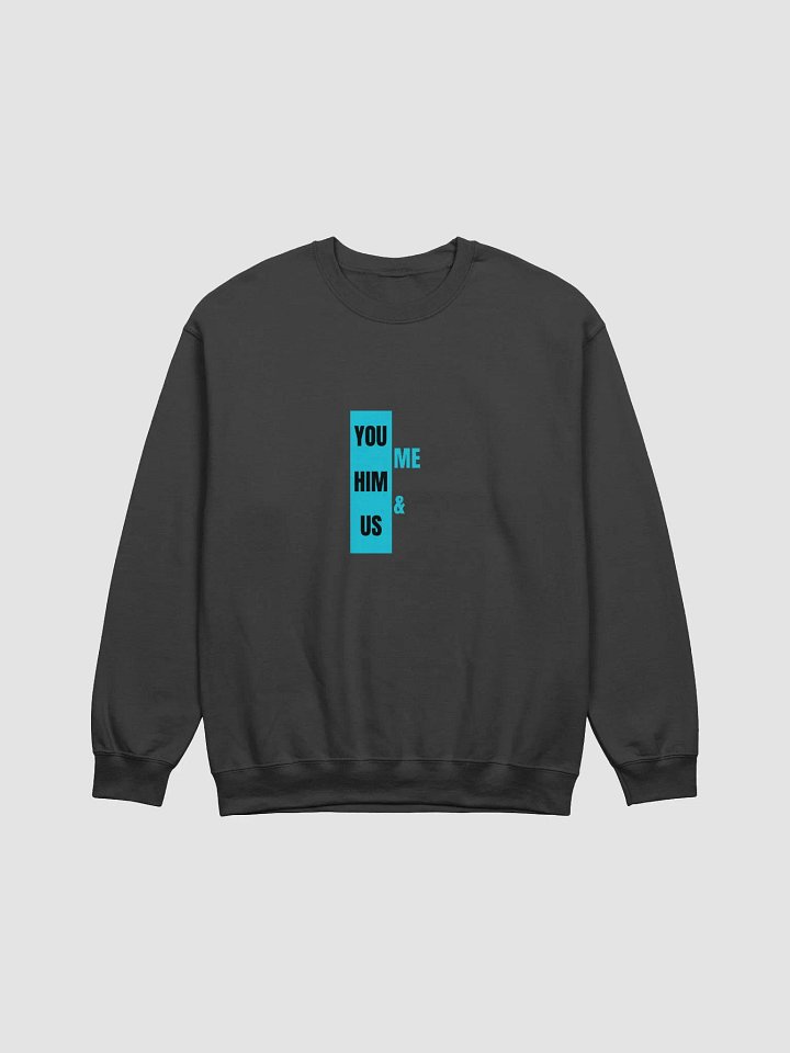 You Me Him & Us - Blue Title Sweatshirt product image (1)