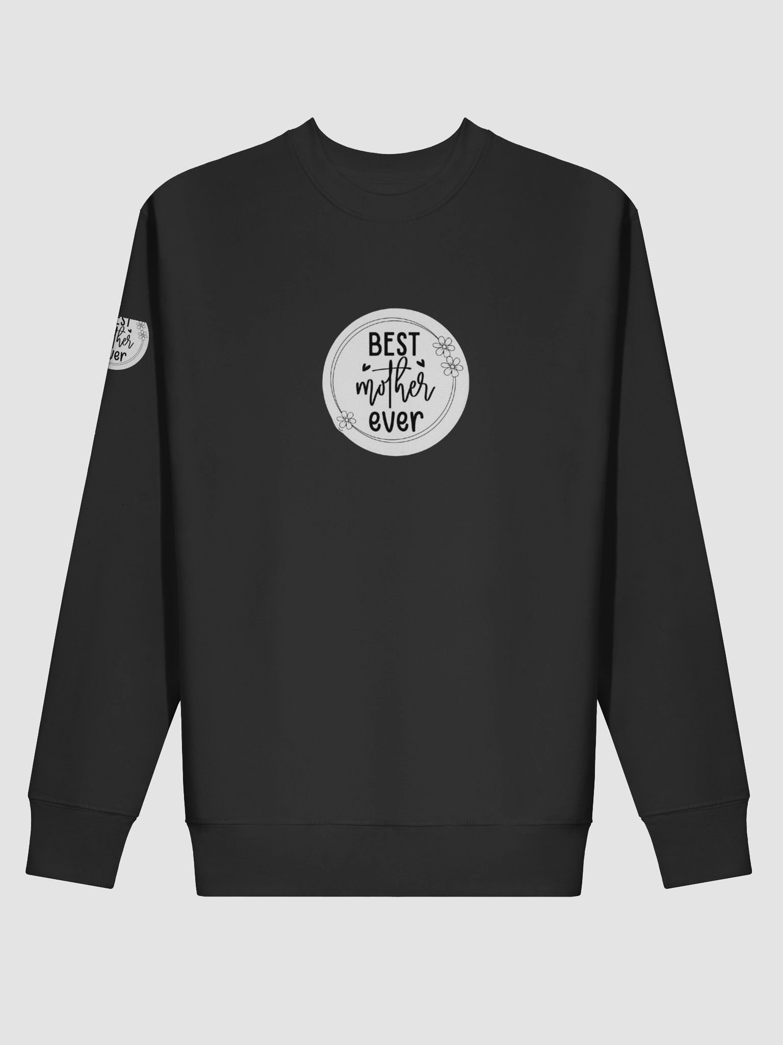 Floral Circle Best Mother Ever Sweatshirt product image (2)