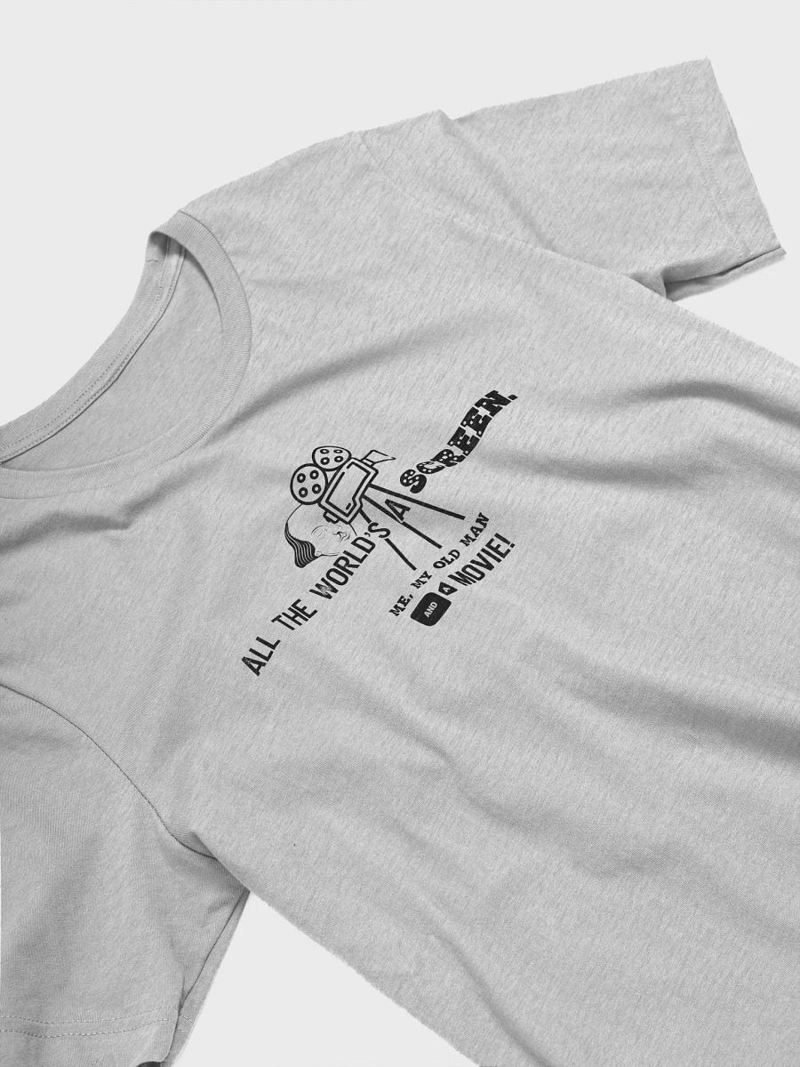All the World's a Screen Tee (dark font) product image (33)
