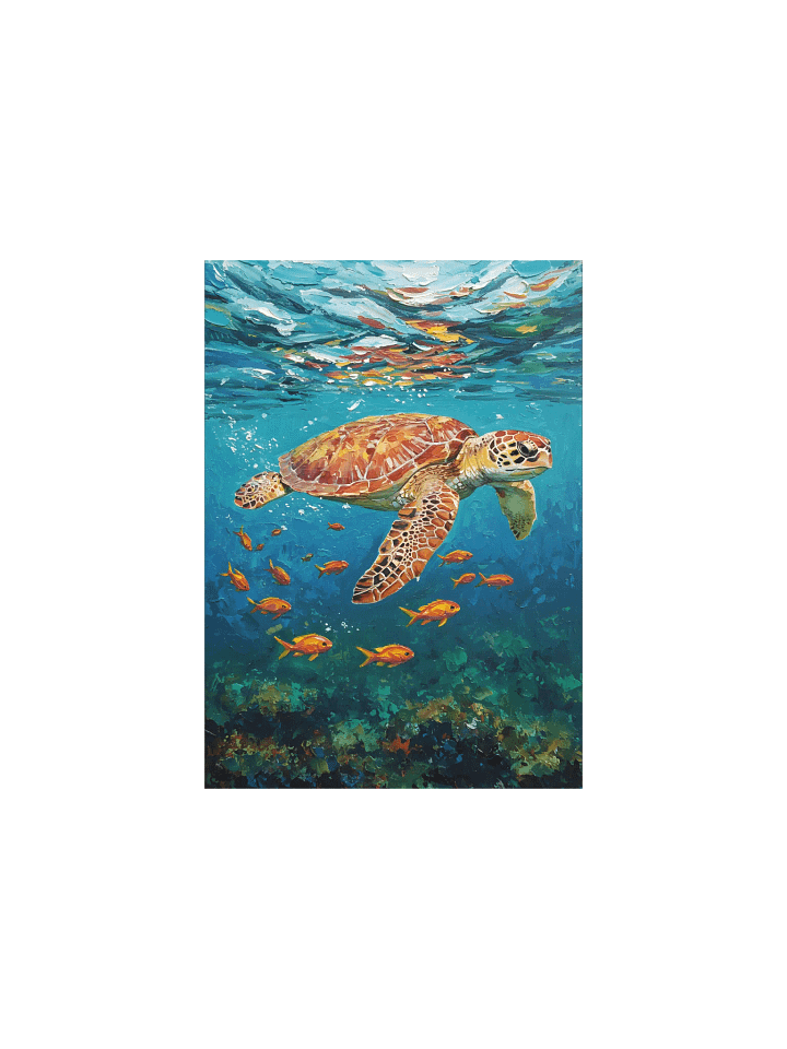 Sea Turtle: Ancient Mariner of the Reef Poster product image (4)