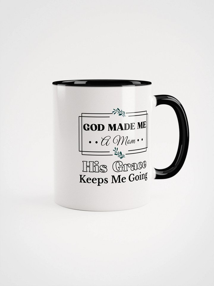 God Made Me a Mom, Ceramic Mug. product image (1)