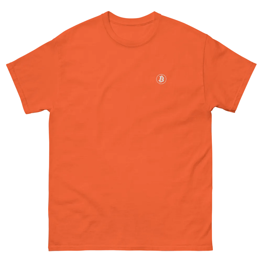 Embroidered ₿ T-Shirt product image (3)