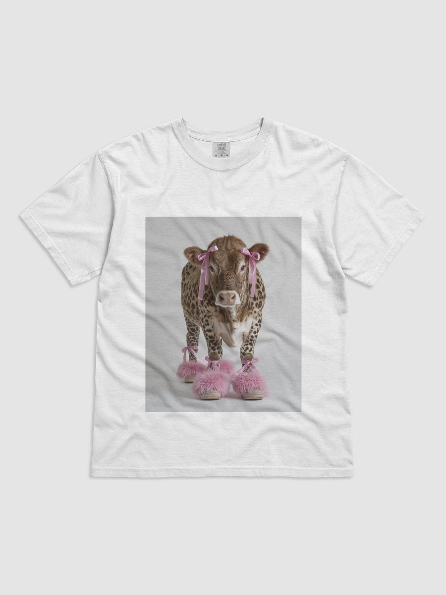 Glam Cow - Garment-Dyed Heavyweight T-Shirt product image (111)