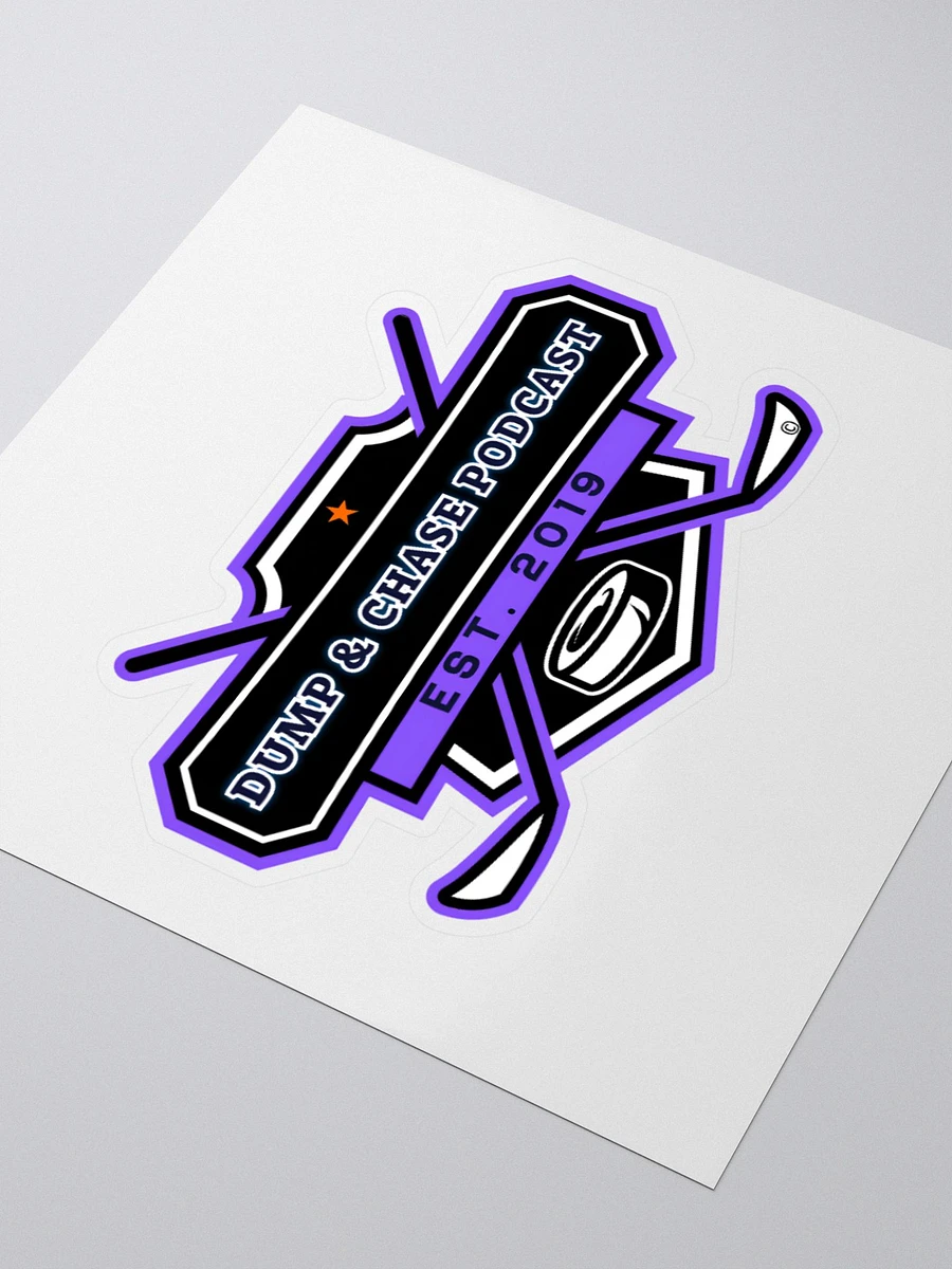 Dump & Chase Podcast Logo Stickers product image (9)