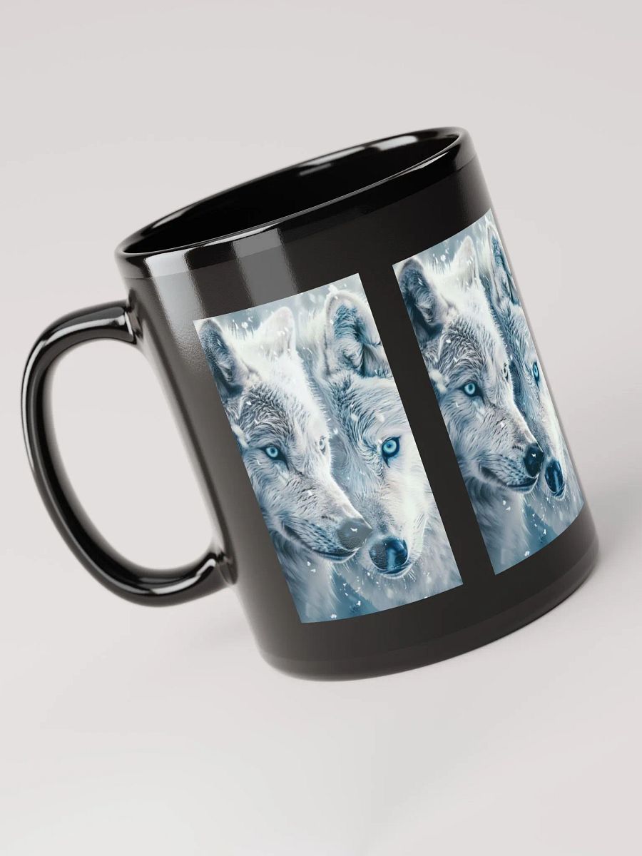 Arctic Gaze Wolves Mug product image (6)