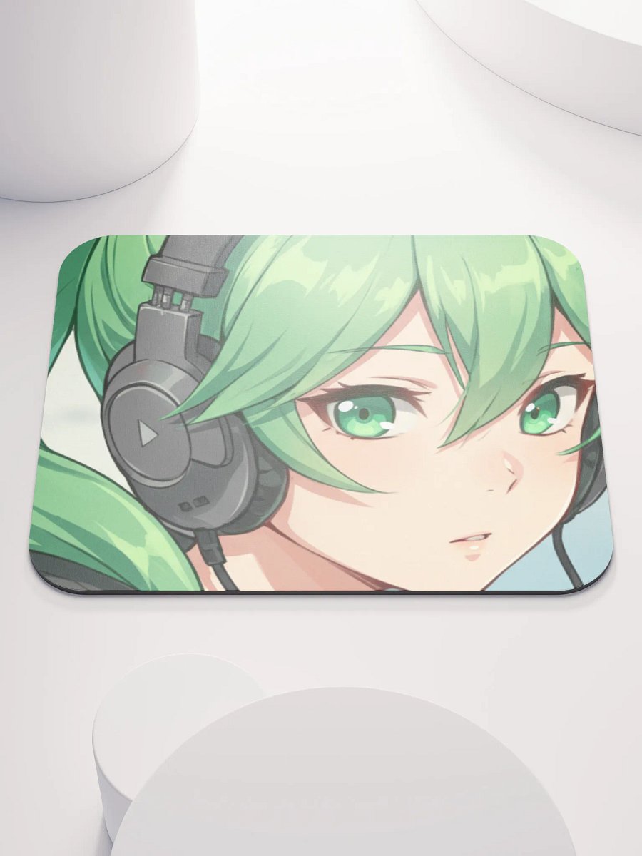 Emerald Harmony Mouse Pad 🌿🖱️✨ product image (1)