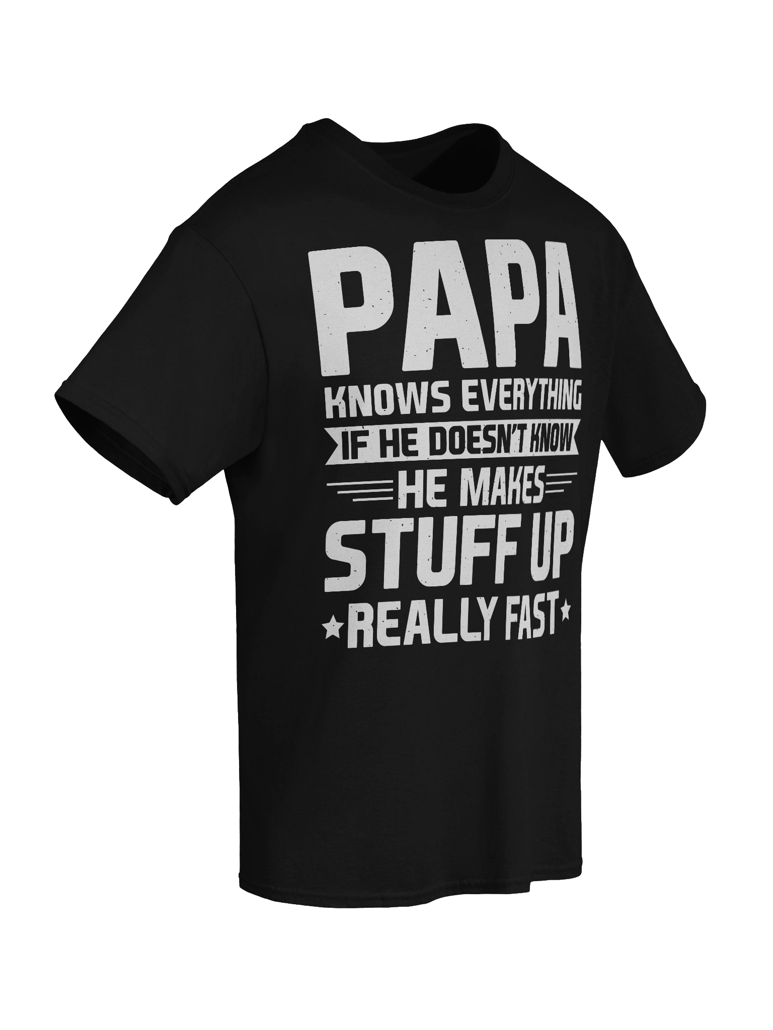 Papa Knows Everything - Funny T-Shirt for Dad or Grandpa product image (2)