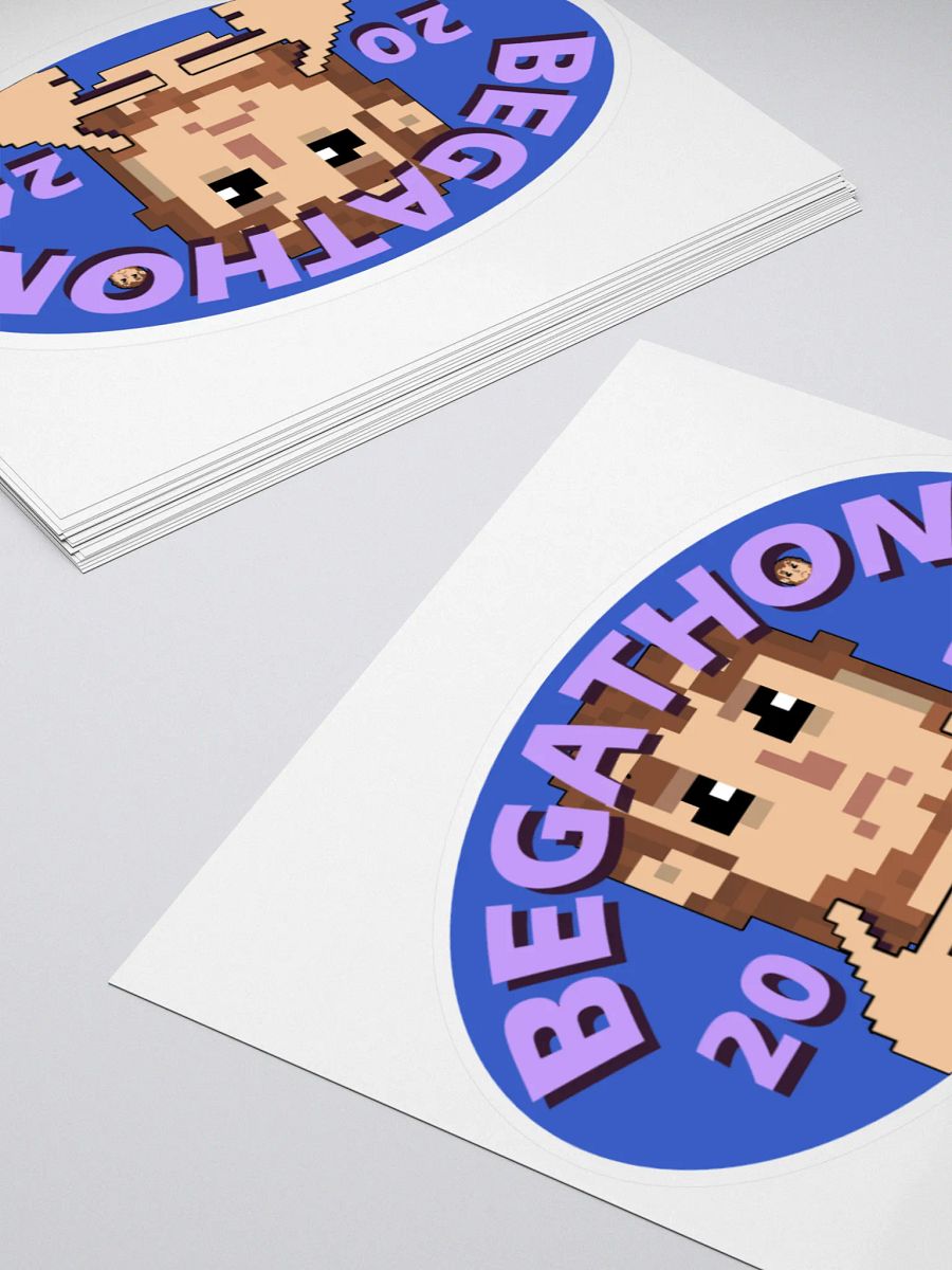 Begathon 2024 Sticker product image (8)