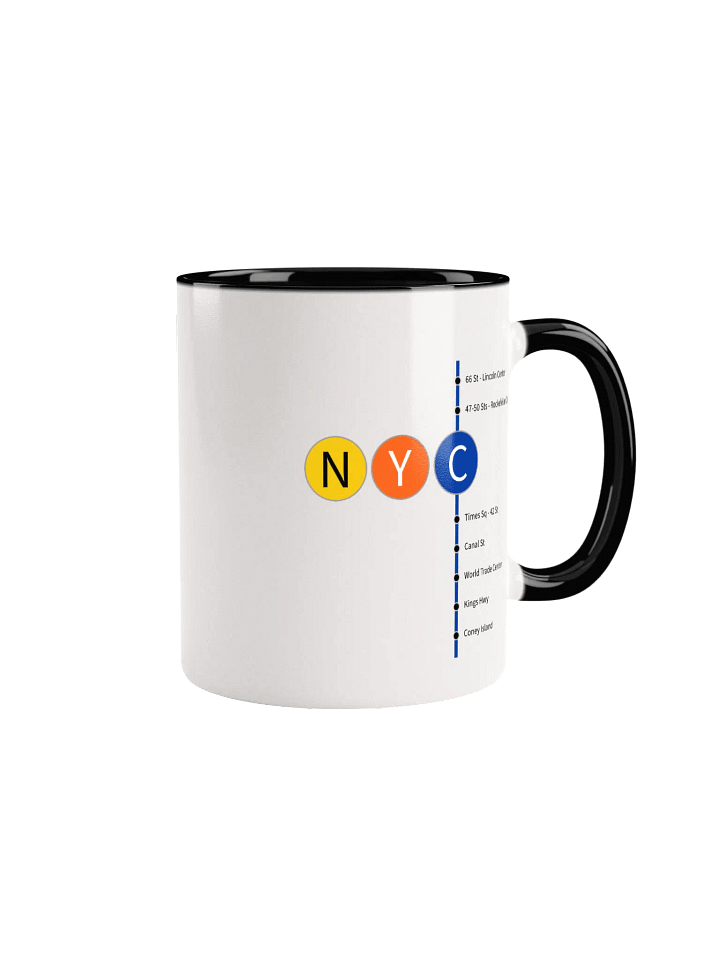 NYC Subway and No Sleep Till Brooklyn Mug product image (1)