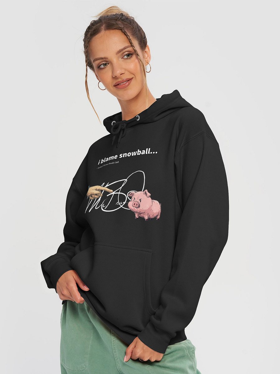 MrBiscuitSpeaks I Blame Snowball Hoodie product image (3)