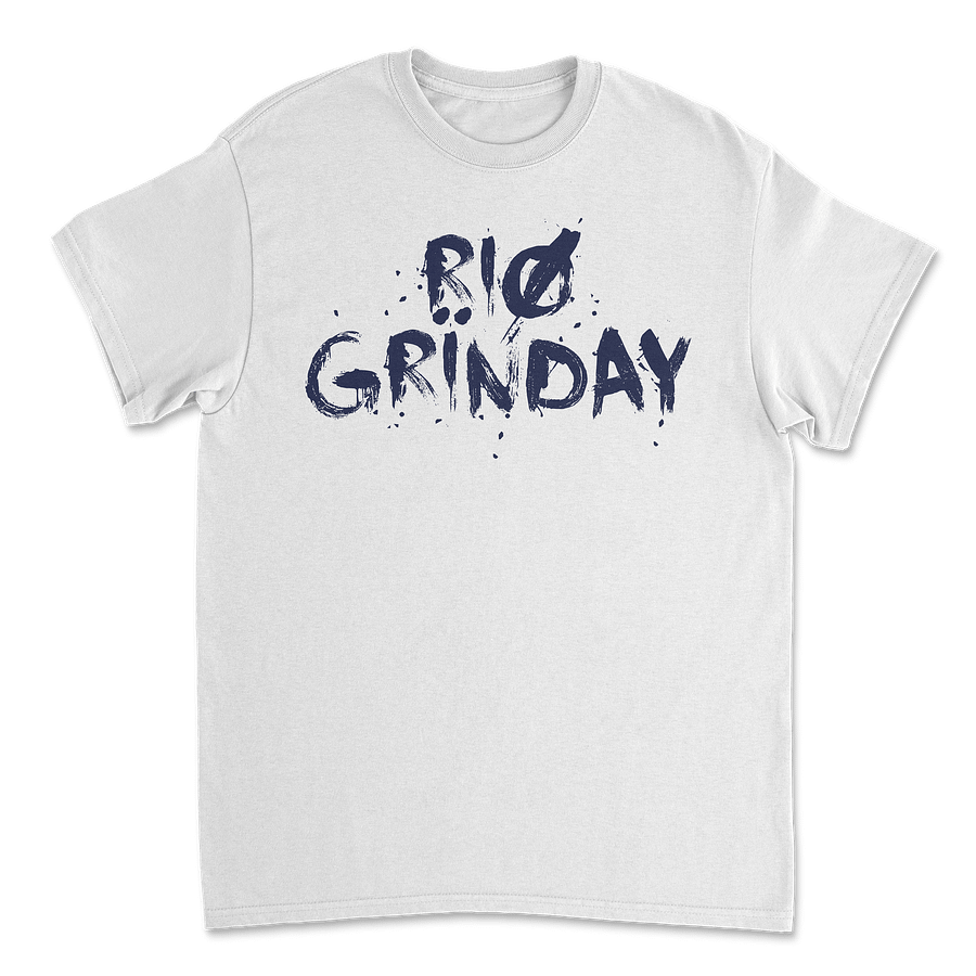 RIO GRINDAY YANK BLUE SCRIPT TEE product image (4)