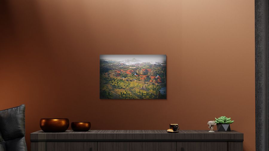 Asgarnia | Enhanced Matte 3D OSRS Poster product image (3)