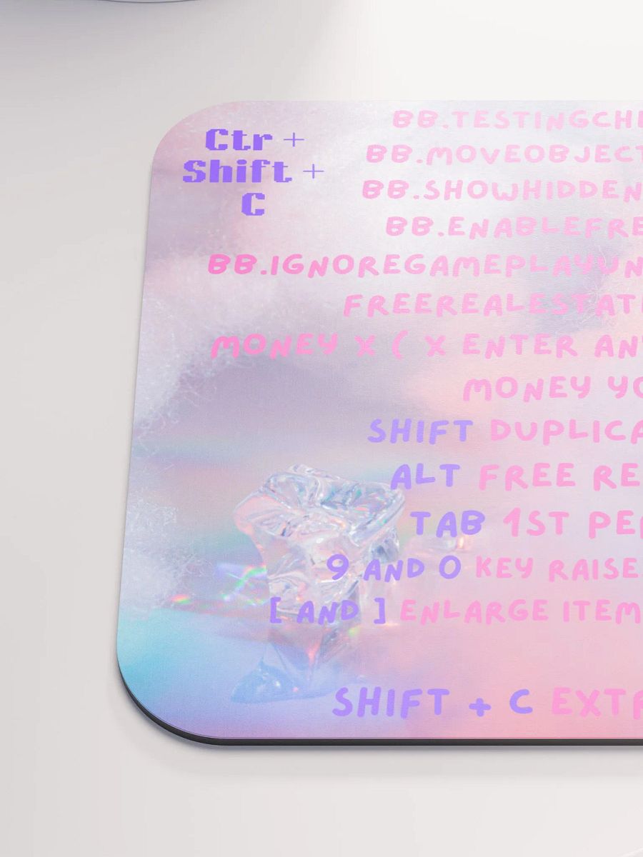 The sims 4 Cheat Code Mouse Pad product image (6)