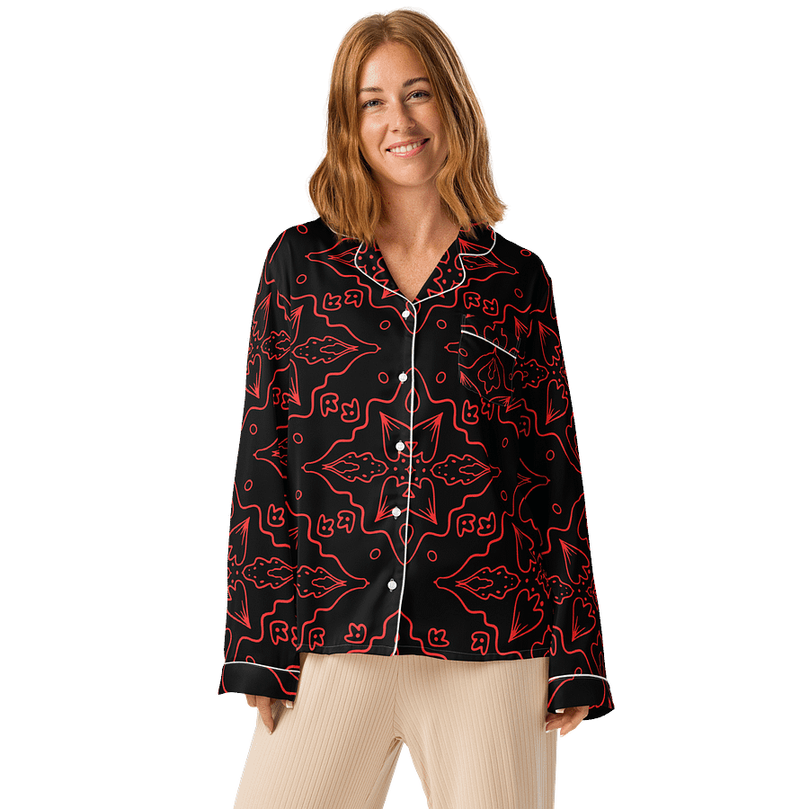 Glowing Floral Women's Pajama Top product image (2)