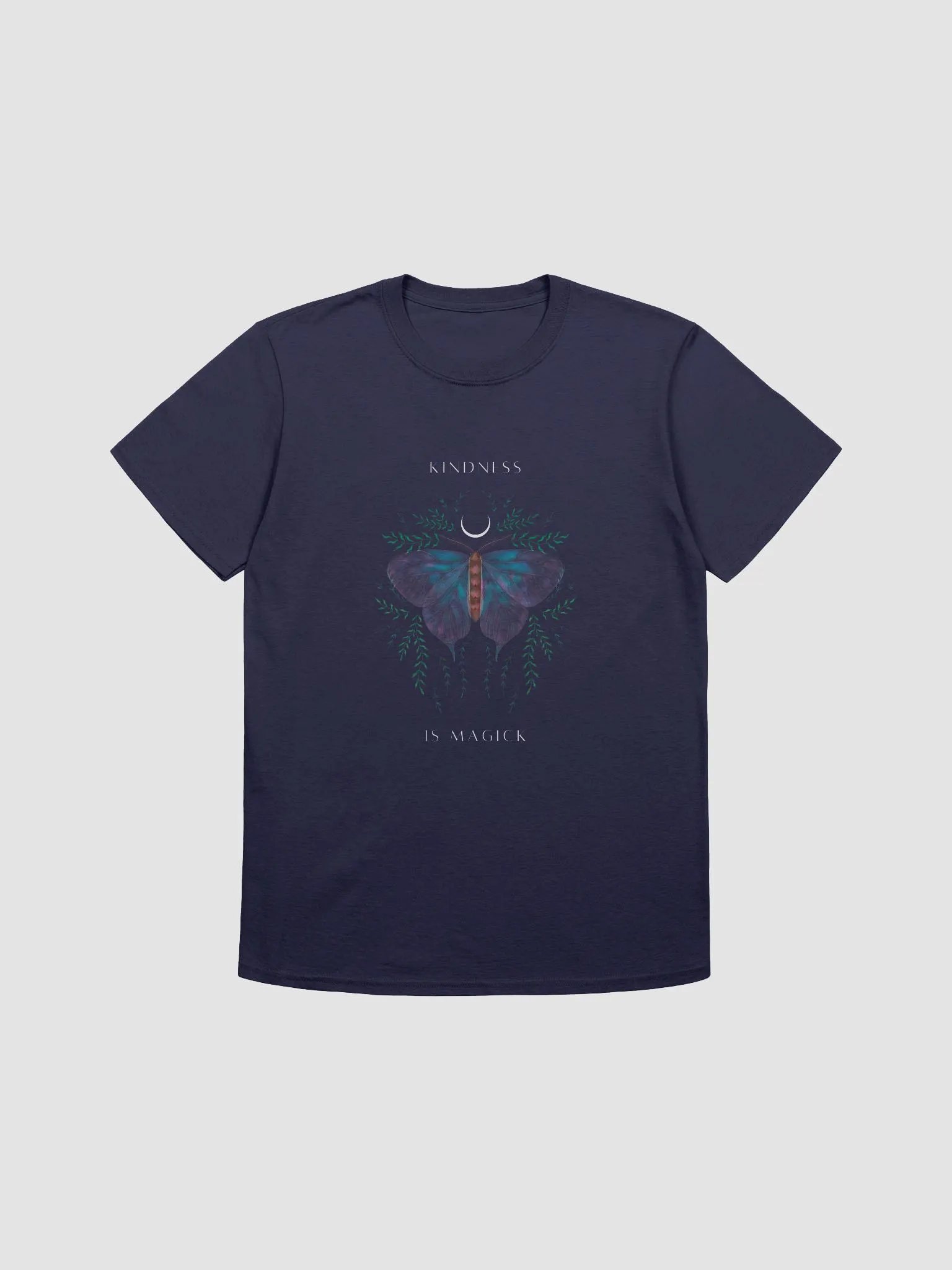 Kindness is Magick Navy Tee product image (1)
