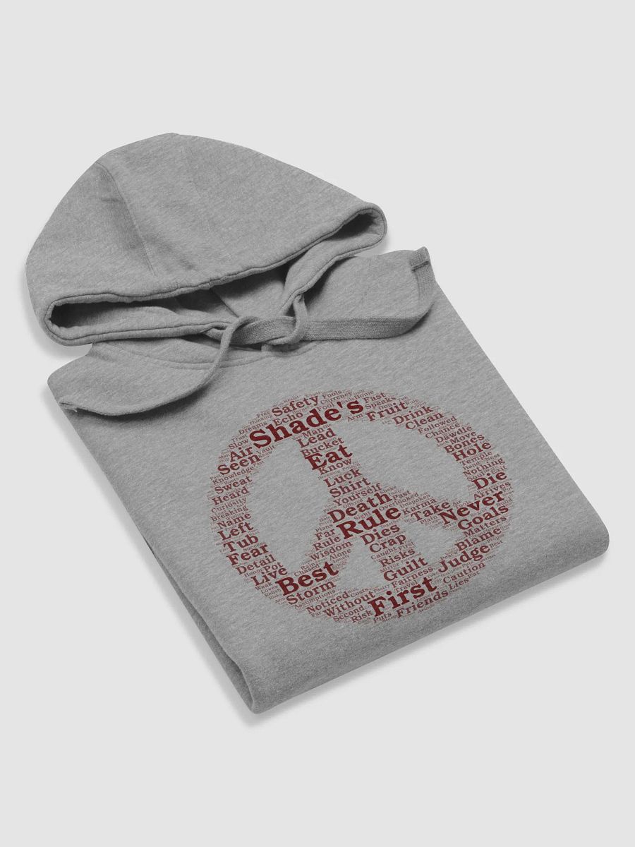 Hoodie - Peace Sign Word Cloud product image (29)