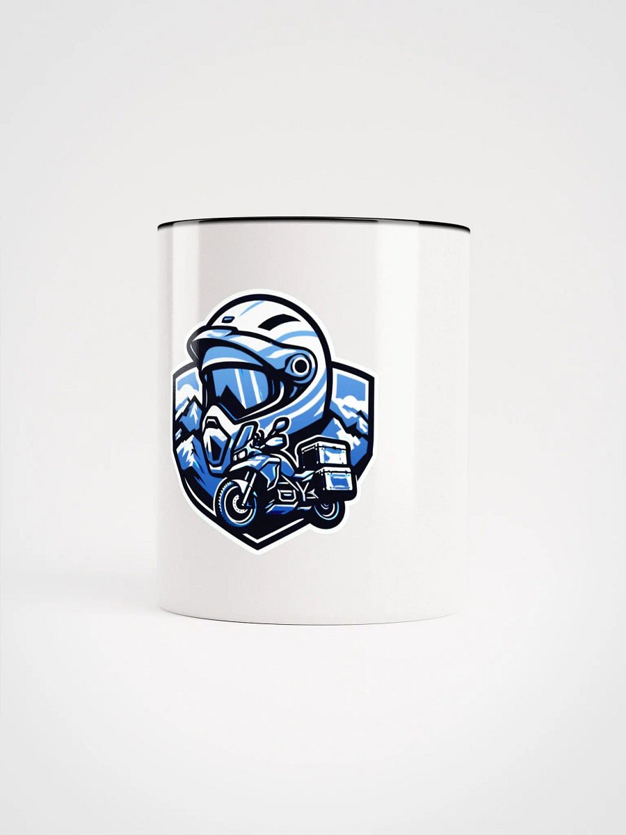 Adventure Rider Ceramic Mug |AI Design cross continental touring product image (1)