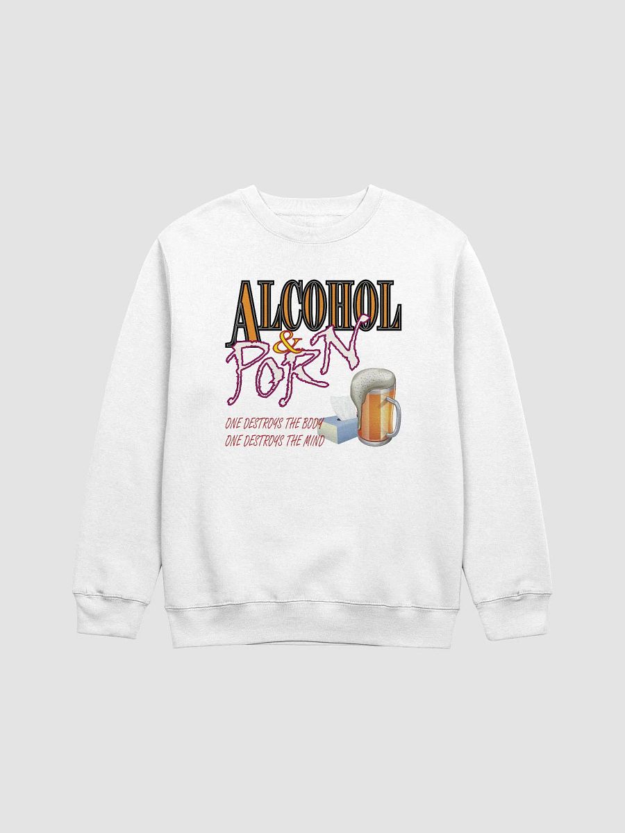 Alcohol & Porn - Lane Seven Premium Crewneck Sweatshirt product image (2)