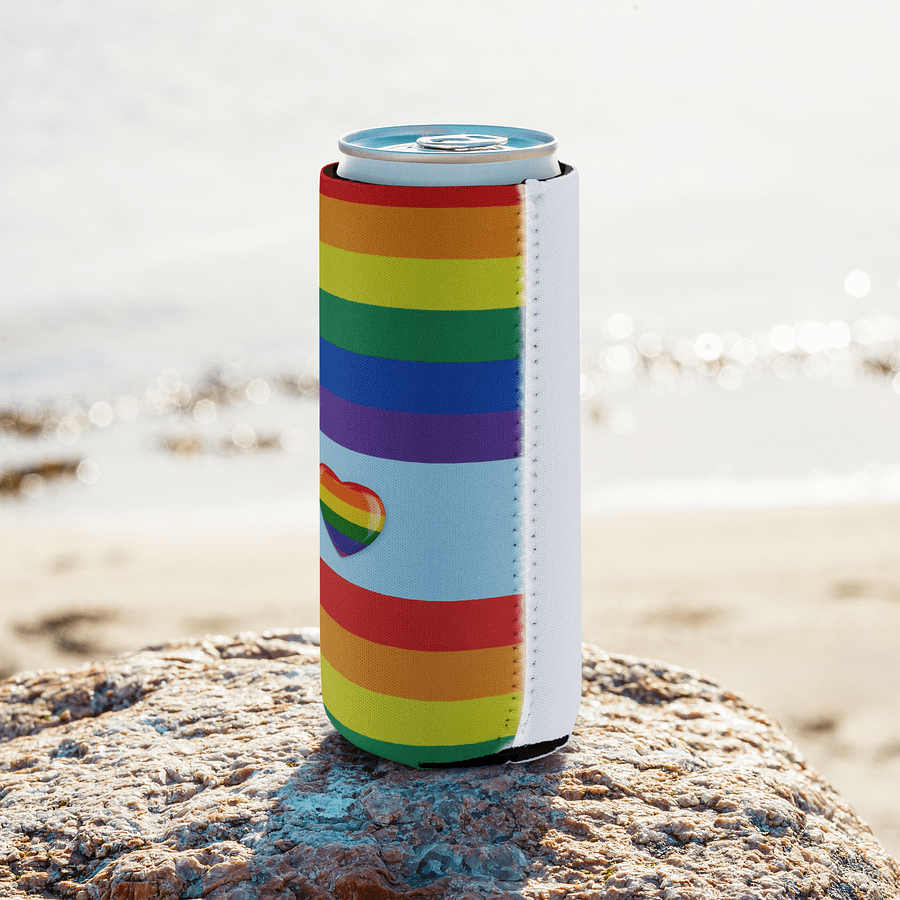 Copy of Pride Heart Can Cooler product image (17)