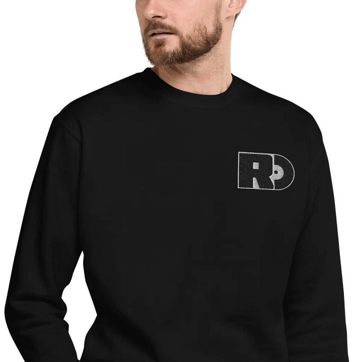 RD motif embroidered Sweatshirt product image (1)