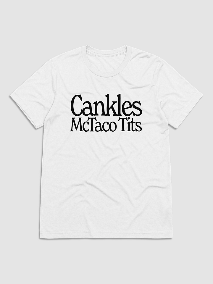 Cankles Unisex T-Shirt (White) product image (1)