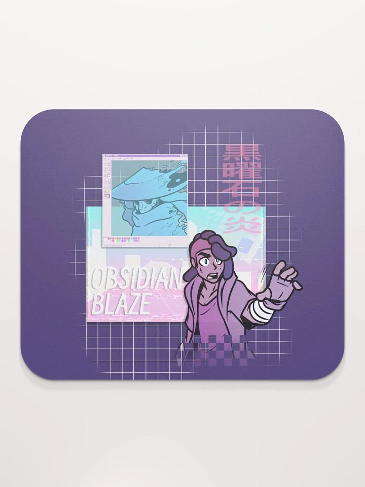 Obsidian Blaze Vapour Mousepad product image (2)