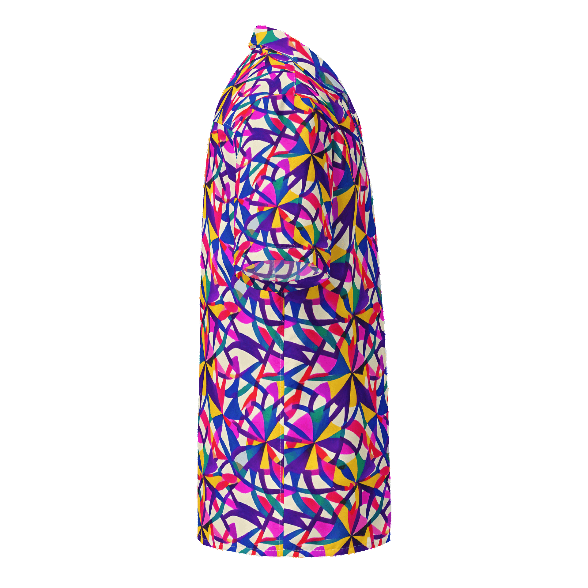 Rainbow Shapes Hawaiian Shirt product image (4)