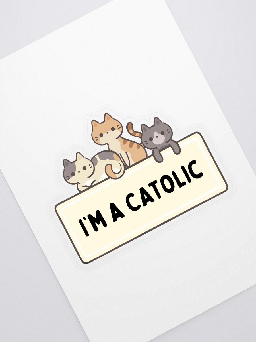 Catolic Cuties Sticker Sheet product image (1)