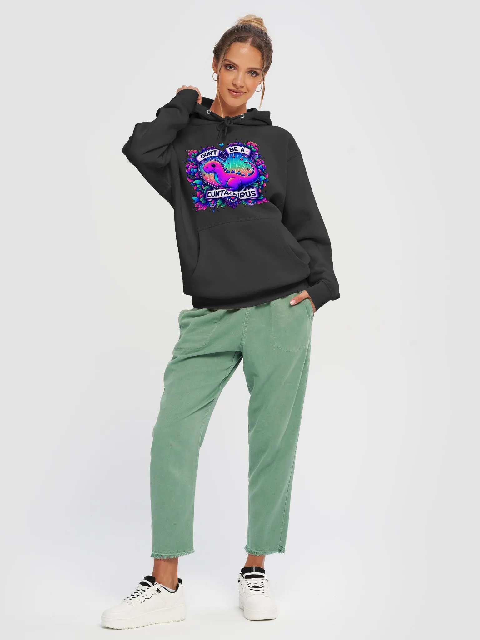 Cuntasaurus Heart Hoodie product image (34)