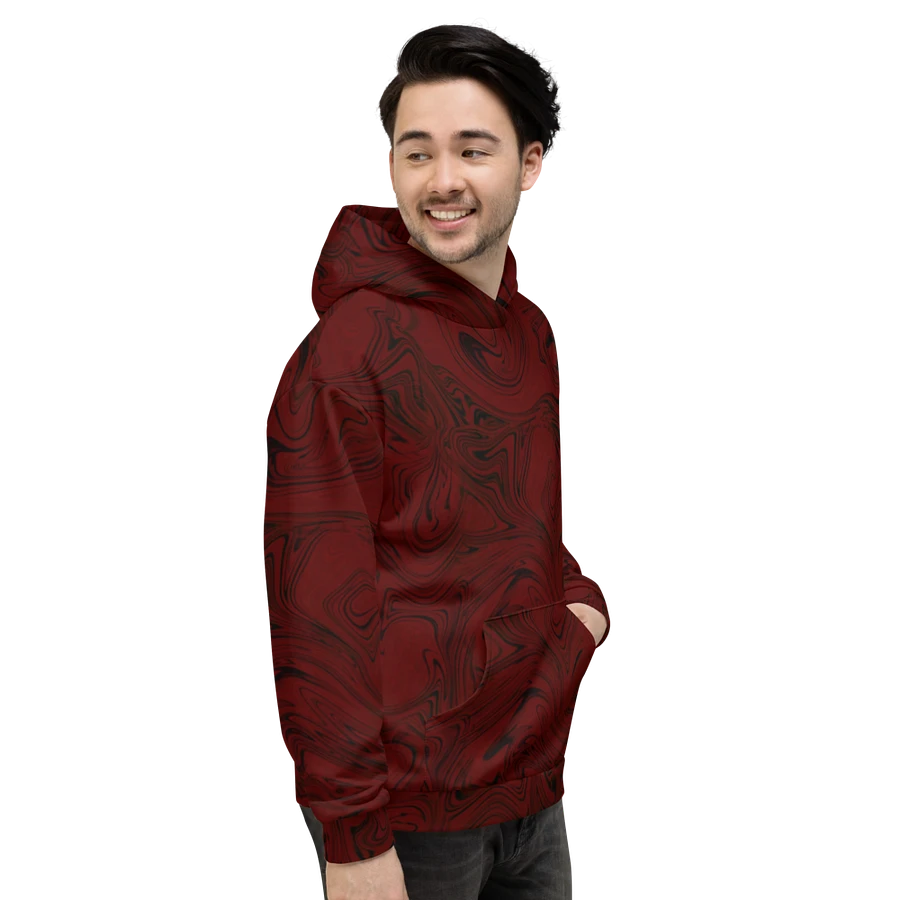 Crimson smoke hoodie product image (9)