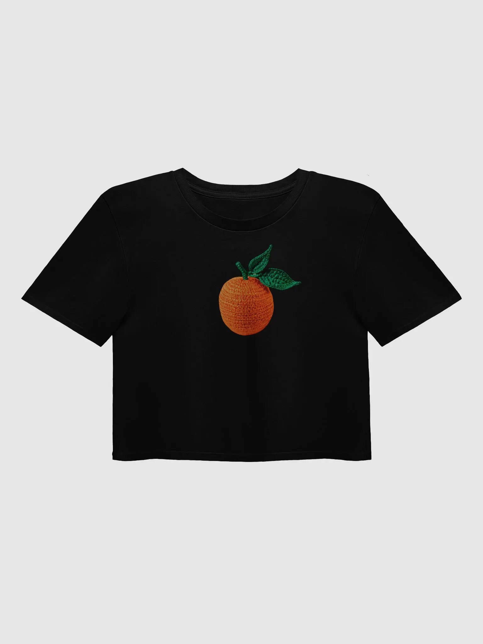 CozyAvocado Women's Premium Orange Crop Top #10 product image (1)